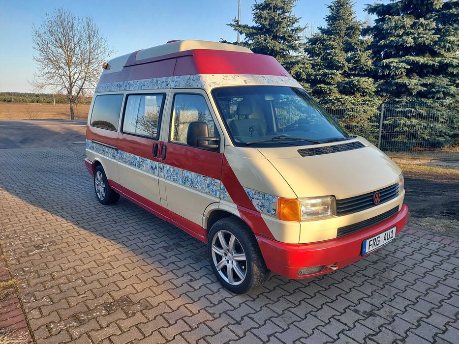 Volkswagen T4 kamper, 2.5 Benzyna, 5 osobowy.