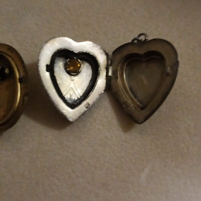 Кулон серебряный сердце