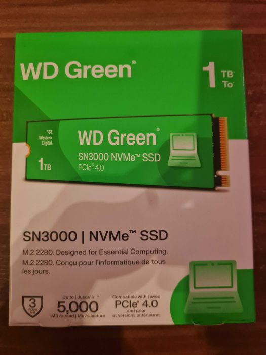 Dysk SSD WD GREEN SN3000  1 TB