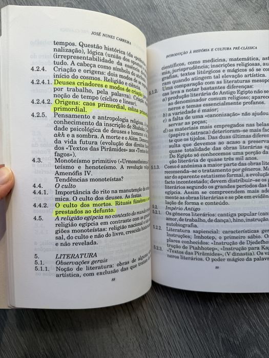Introdução à História e Cultura Pré-Clássica