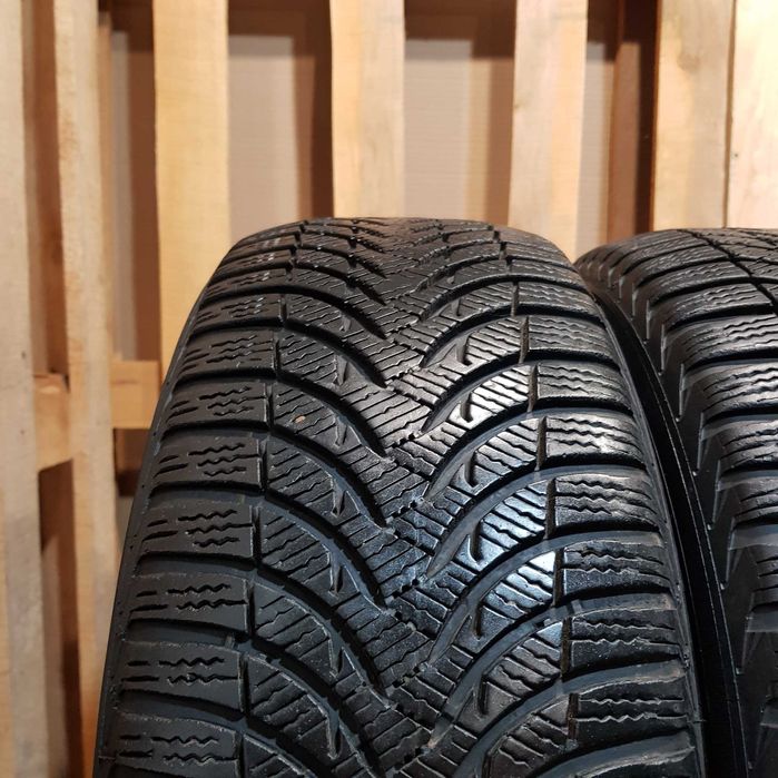 Michelin Alpin A4 205/55/16 7.5-6.5мм Шини Зимові (4шт) з Європи б/в
