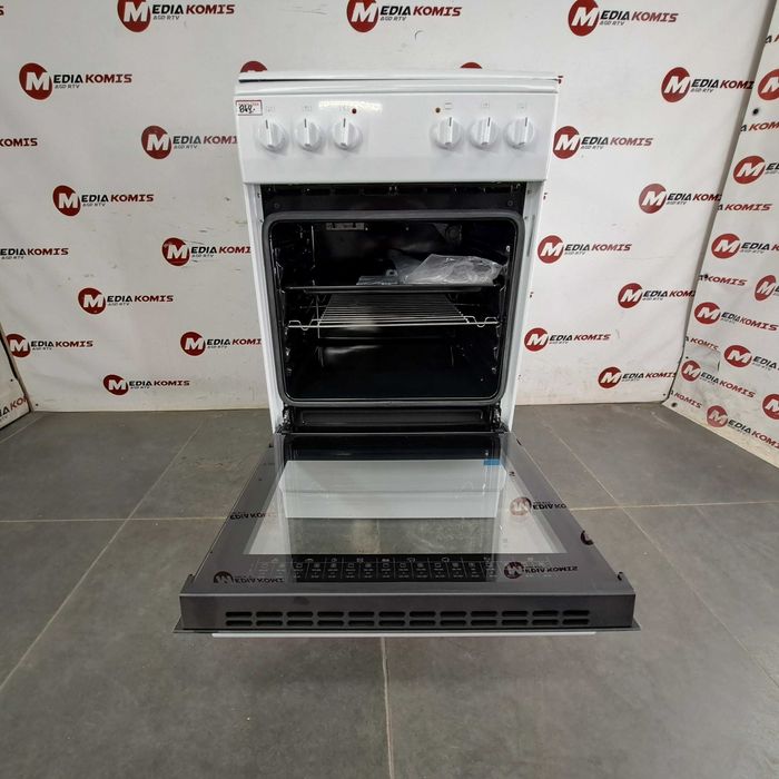 Kuchnia Amica SHE 11511-1 W (2 lata gwar) Klasa A /67l/talerze grzew.