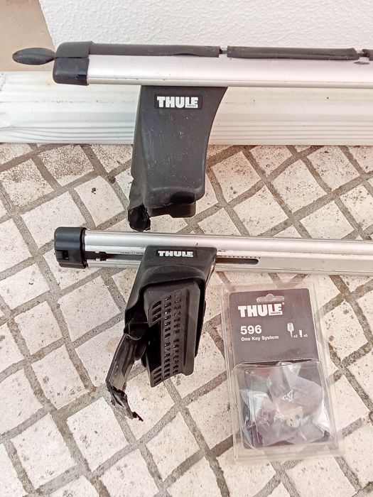Barras Thule para SEAT com One Key System da Thule (6 fechaduras)