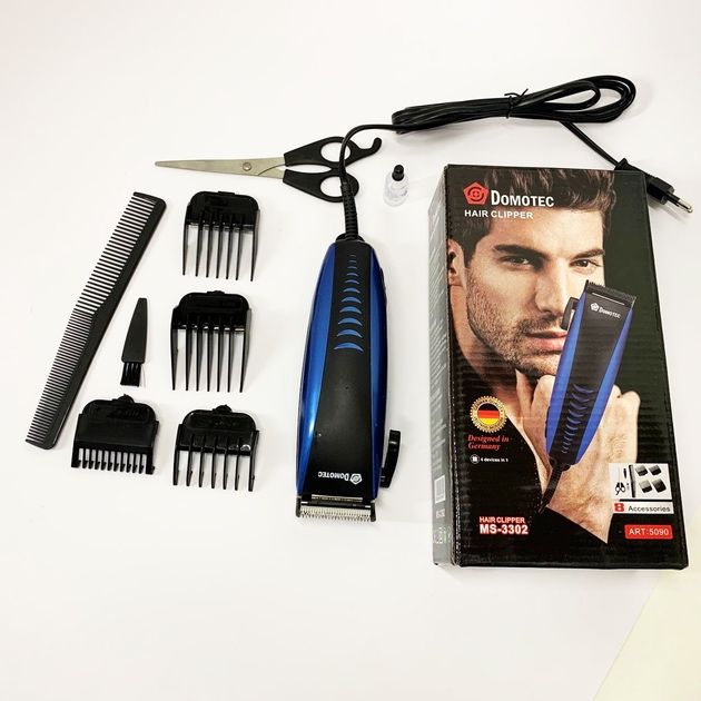 ЗНИЖКА| Машинка для стрижки волосся Domotec MS-3302 легко і зручно