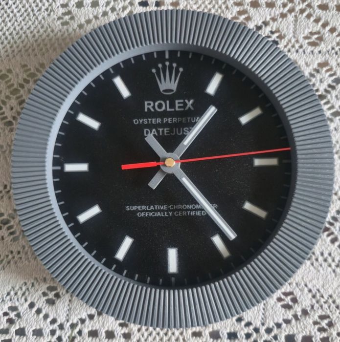Zegar na ścianę z logo Rolex