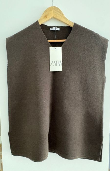 Colete de malha Zara. Novo