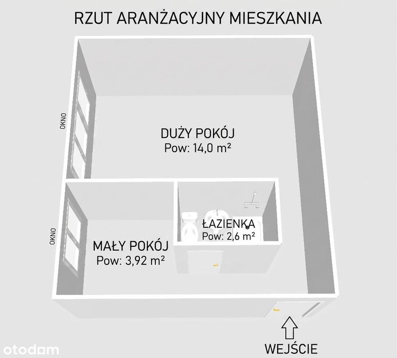 Kawalerka do własnej aranżacji I CO miejskie I OKAZJA!!!