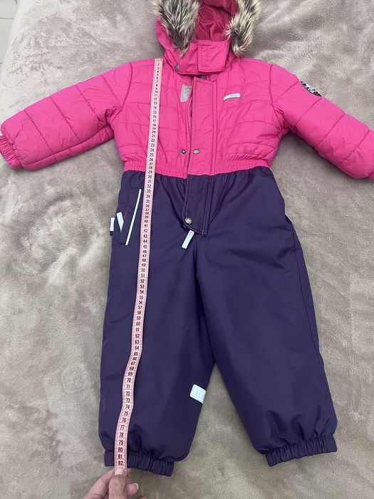 Гарна ціна!Зимовий цільний комбінезон Lenne 92 +6,як новий!