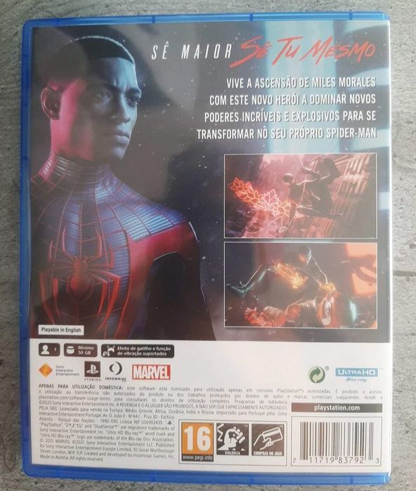 Spider Man Miles Morales PS5 (Leia a descrição)