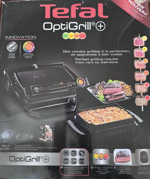 Гріль Tefal OptiGrill+