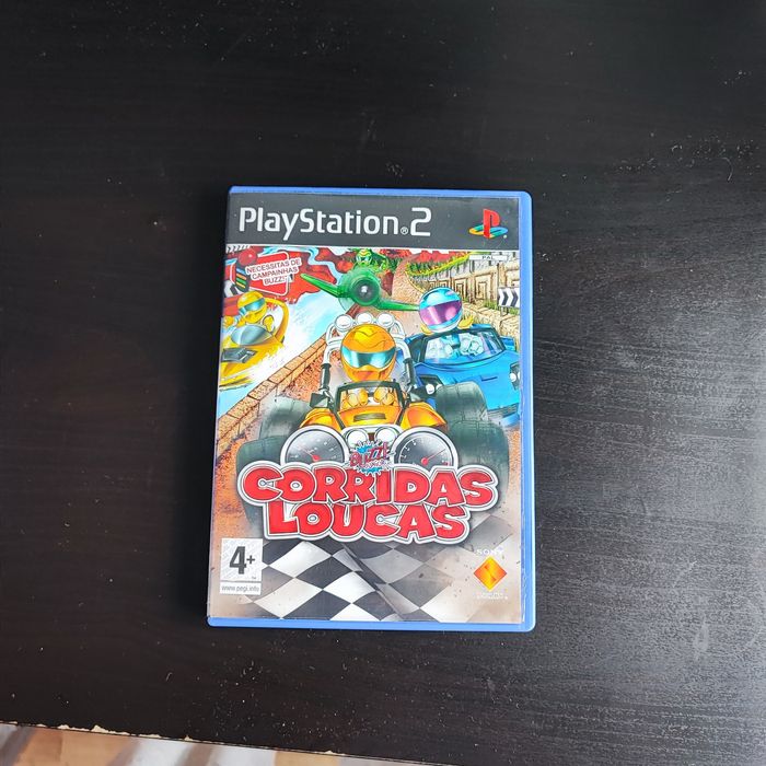 Jogo PS2 - Buzz Corridas Loucas - PlayStation 2