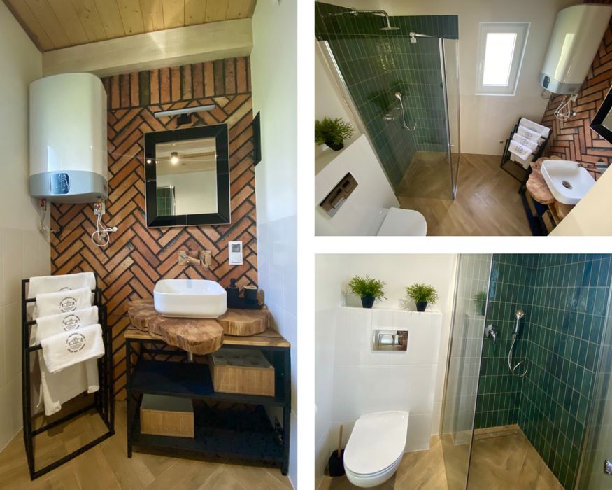 Domki na wynajem na Kaszubach,balia, ,staw,jezioro.