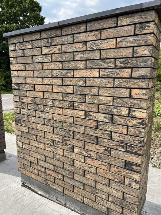 Облицювальна цегла, кирпич облицовочный для забора. Цегла для паркану