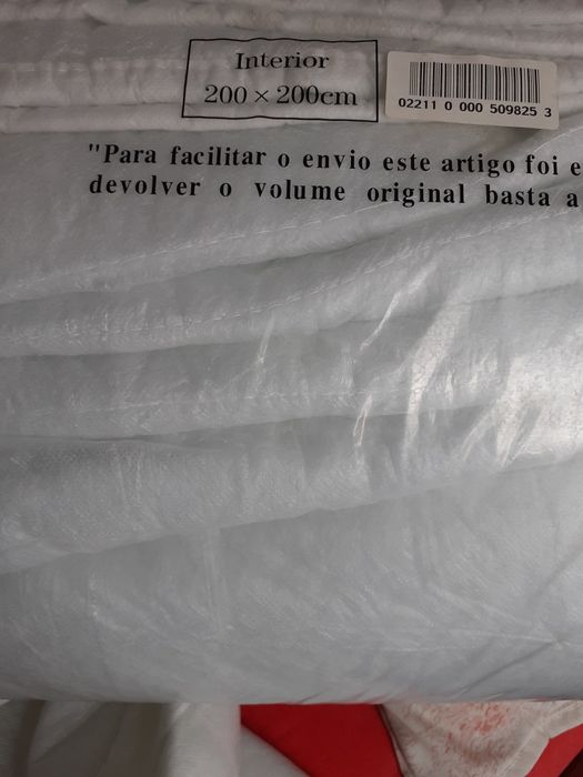 Edredon Anti-Alérgico 100% poliester.