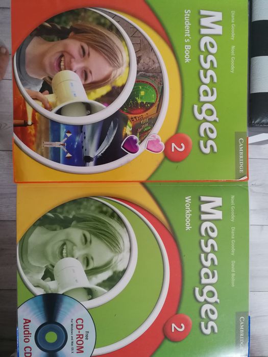Messages 2 zestaw - student's books i workbook