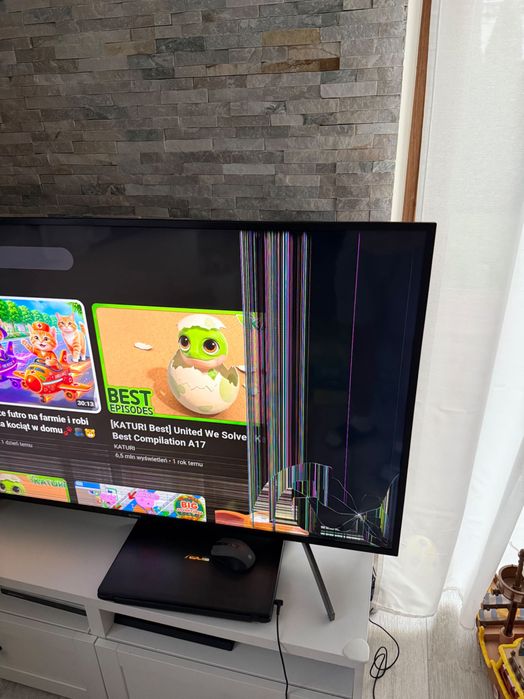 Telewizor SONY na części KD-55XG8096 uszkodzona matryca, sprawna płyta główna!