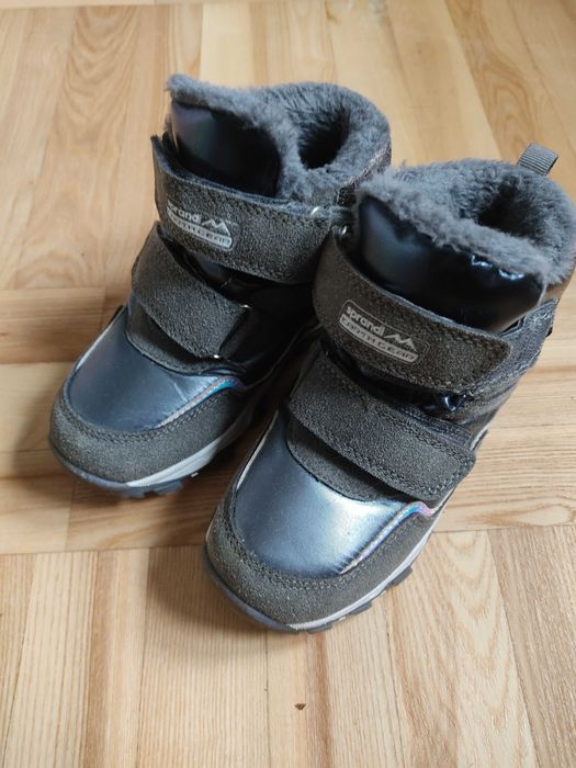 Buty zimowe dzieciece ocieplane