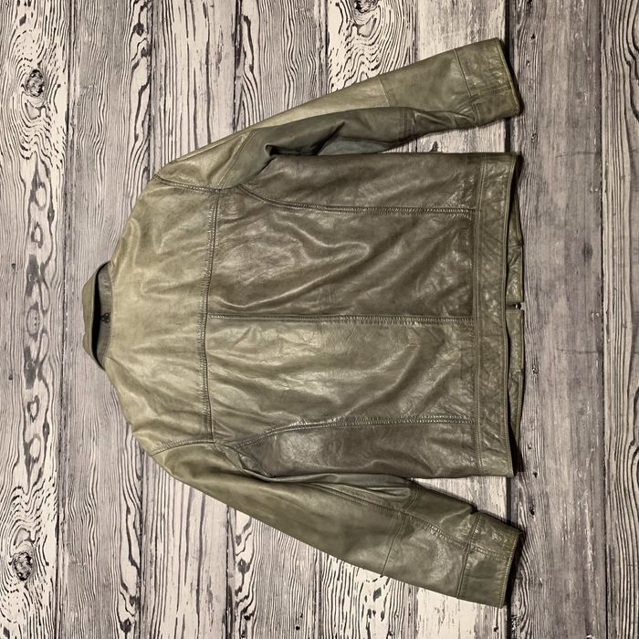 Кожаная куртка Roy Robson Casual Grey Premium Leather Jacket