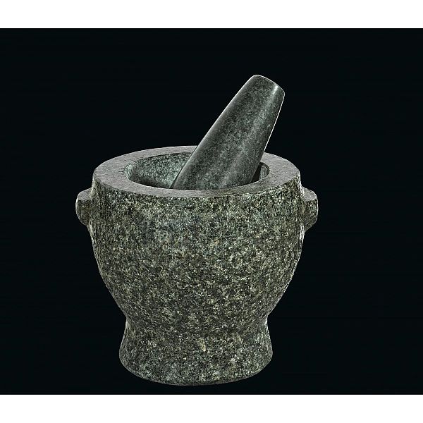 Moździerz Cilio Plutos granitowy, śred. 9,5 cm, 1,3 kg