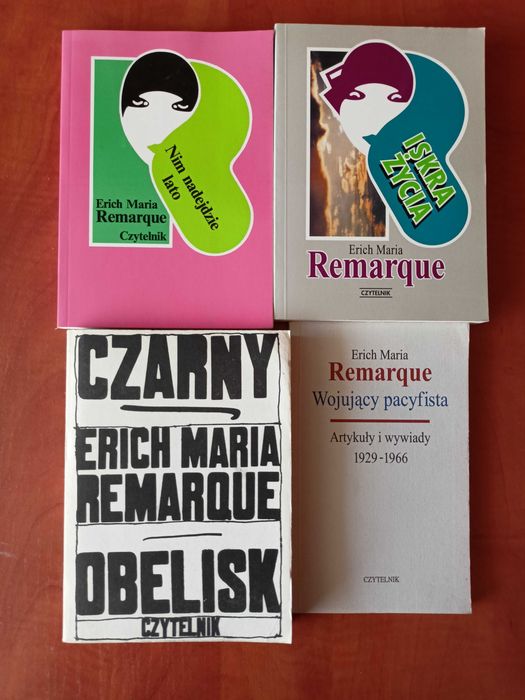 Zestaw książek: Erich Maria Remarque