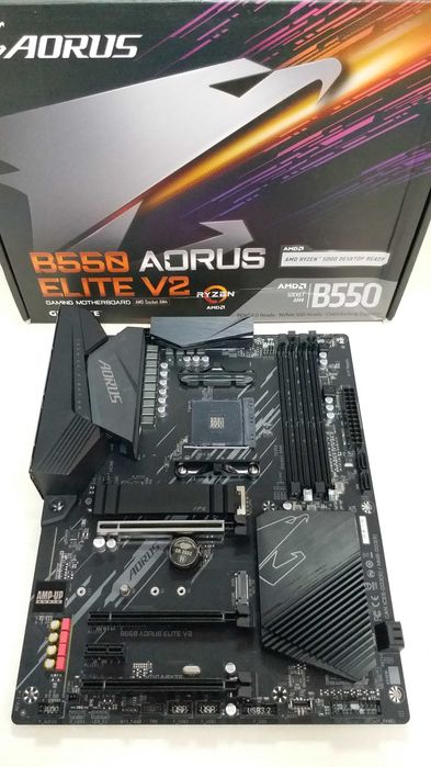Плата Gigabyte  B550 AORUS Elite V2  AM4