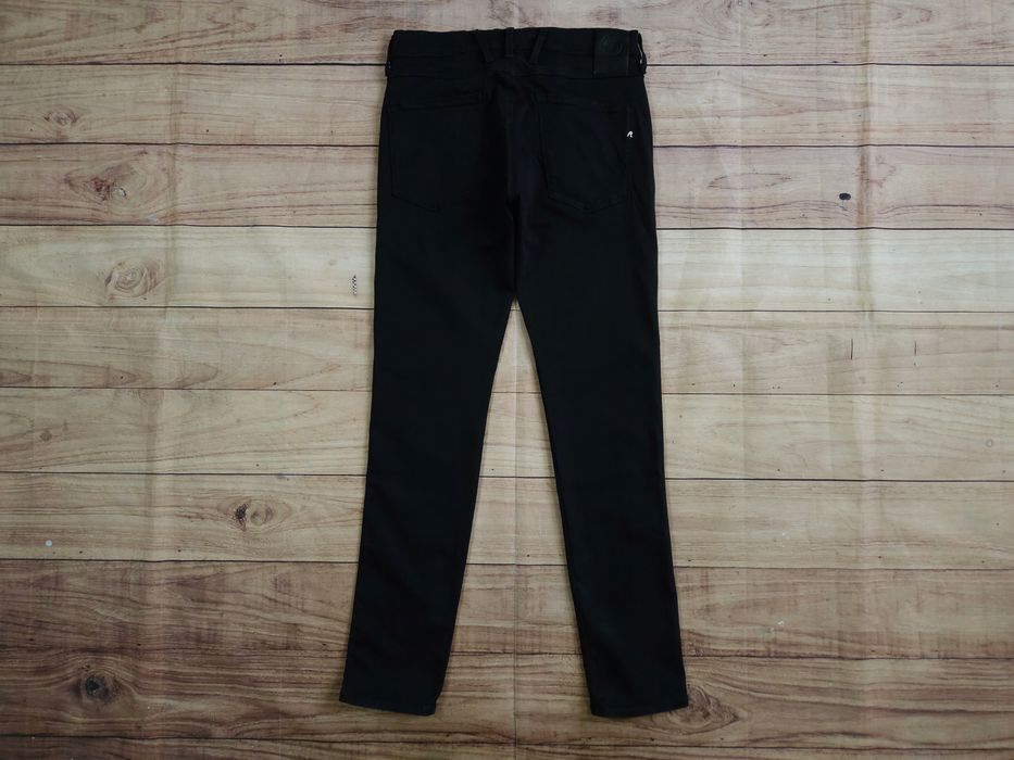 REPLAY Anbass Spodnie Jeans Męskie Czarne Hyperflex r. 32/32