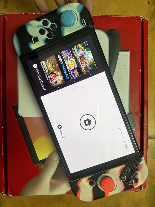 Nintendo Switch Oled + Micro SD 128GB