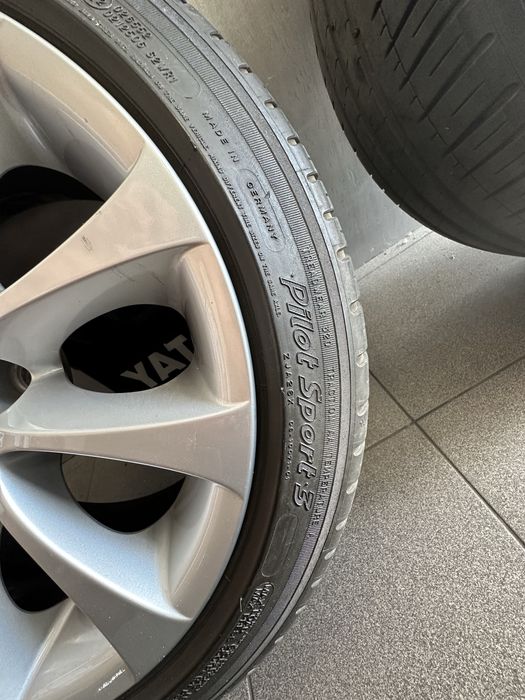 Alufelga 17’ BMW seria 3 komplet + opony Michelin