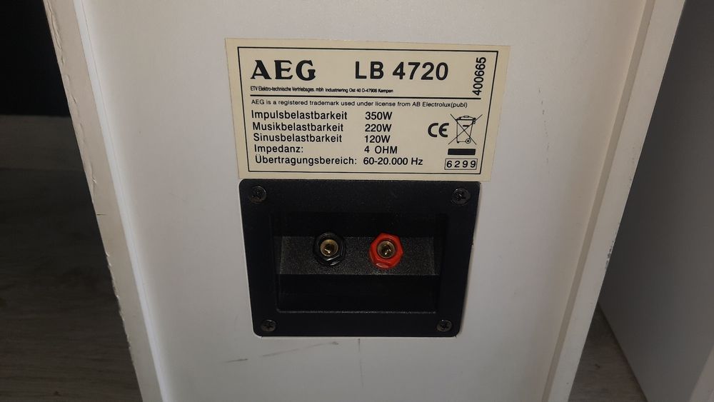 Kolumny AEG LB 4720  120W 4 ohm