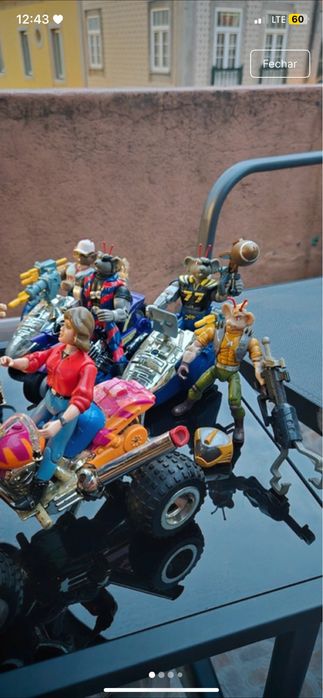 Lote Moto Ratos — Galoob | Anos 90