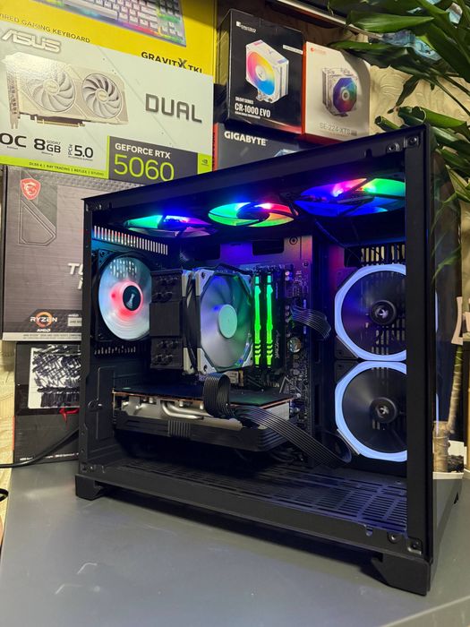 Игровой Компьютер ПК Ryzen 5 5600 Х/ RX 5700 XT / 16GB / 1TB M.2