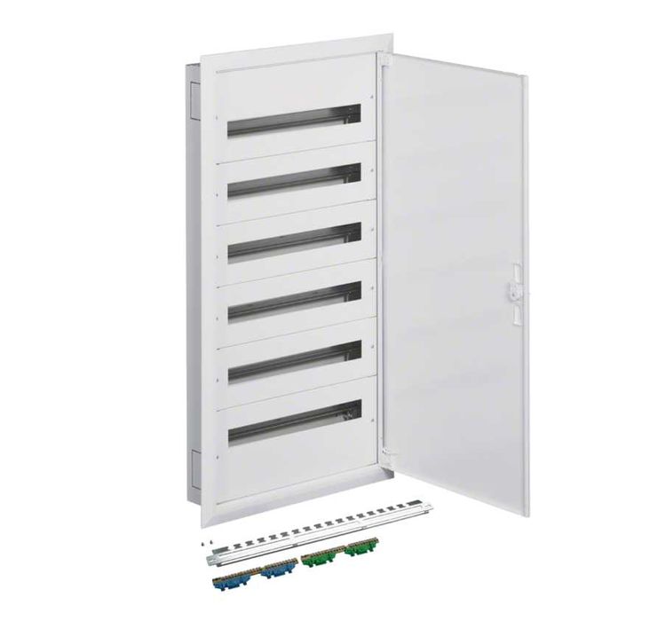 Hager fw2 Rozdzielnica p/t Skrzynka  PE/N 6R/144M  6x24 IP30FW624FT