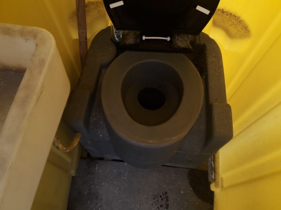 Wc quimico portátil plástico