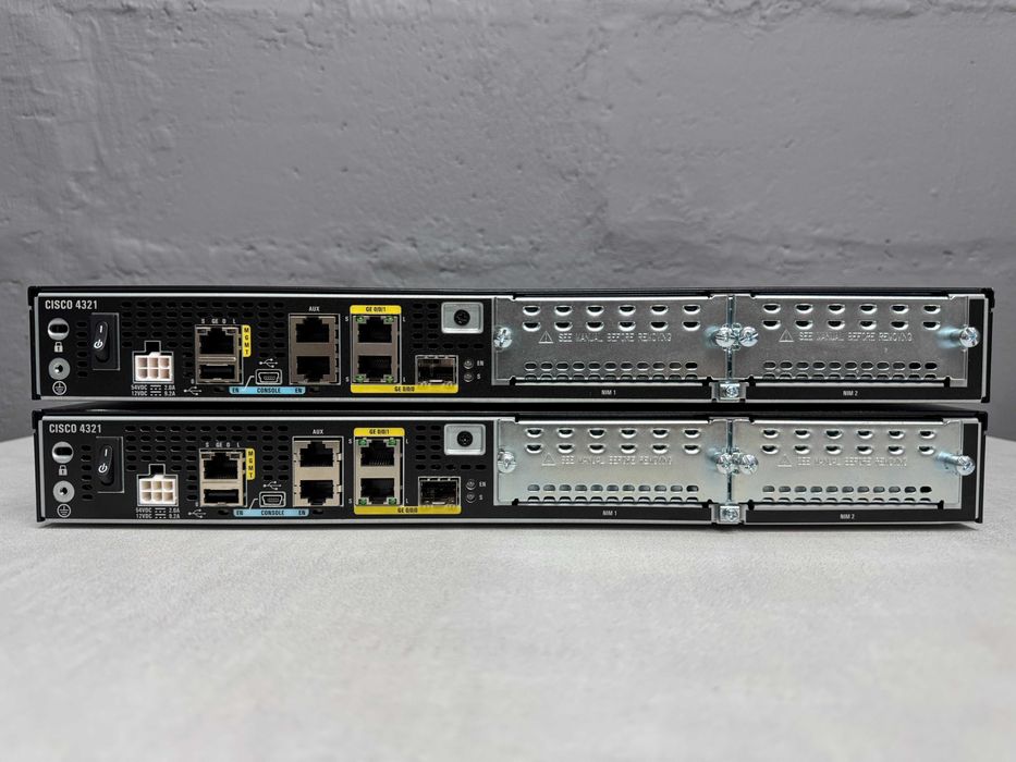 Маршрутизаторы Cisco ISR4321/K9(активированы лицензии) безнал/гарантия
