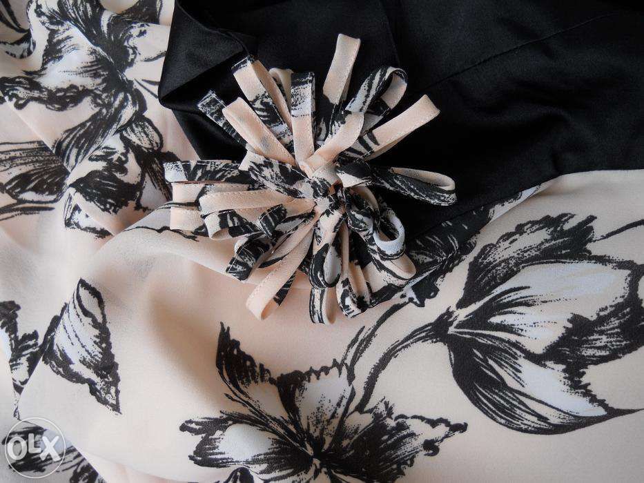 APART IMPRESSIONS Suknia Sukienka ASYMETRYCZNA piękna j.Nowa r.36/38