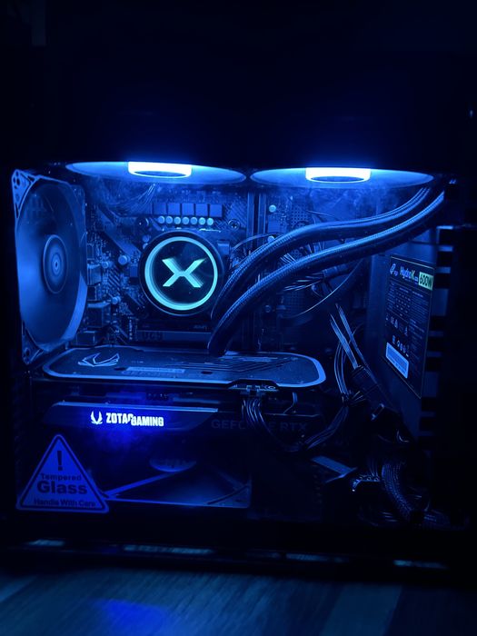 Komputer Gamingowy RTX 4060 Ti / i5-12400F / 16GB / 1TB / AIO 240mm