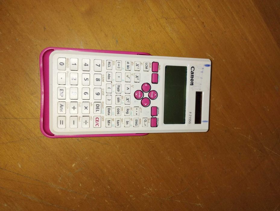 Calculadora Científica Canon Rosa