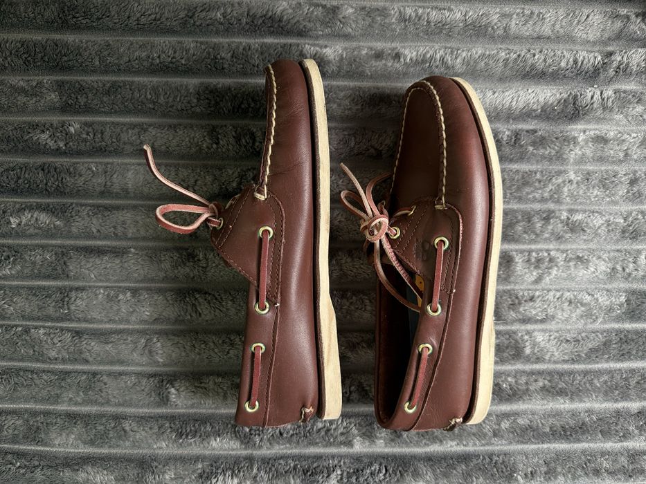 Sapatos de vela em pele 42 Timberland