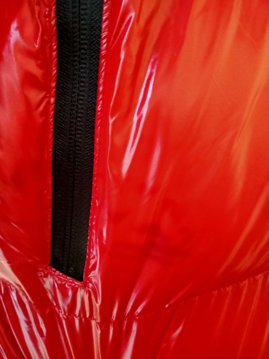 Kurtka zimowa czerwona połysk roz. M