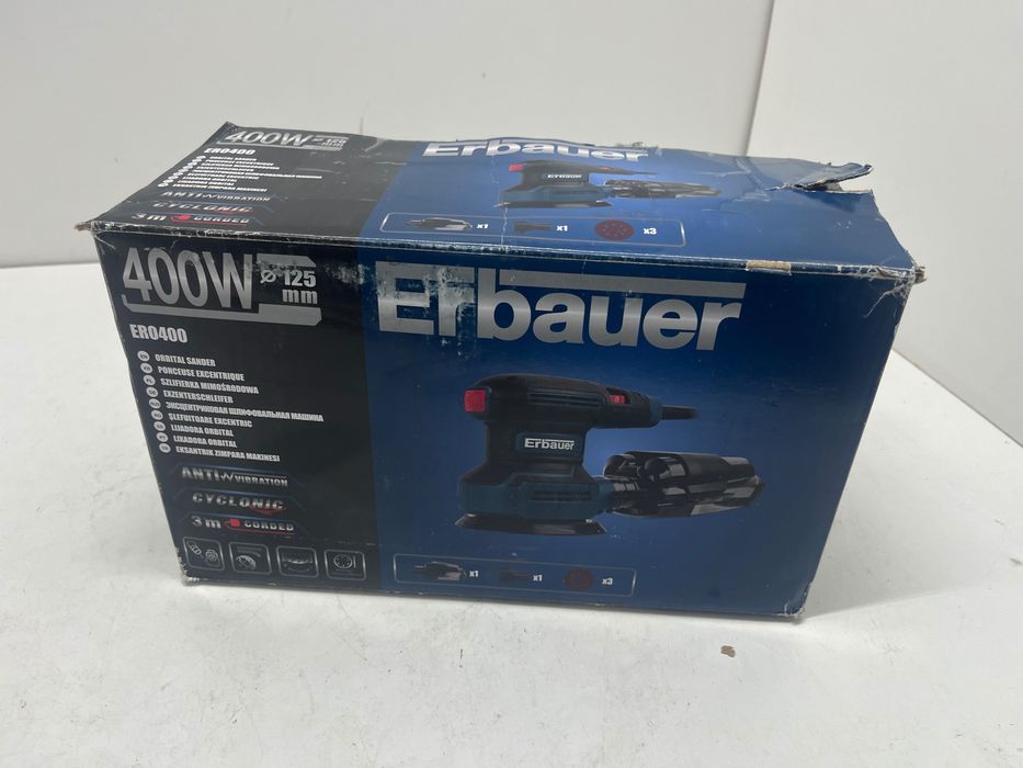 Szlifierka mimośrodowa ERBAUER ERO400 125mm sieciowa gw12m fv23
