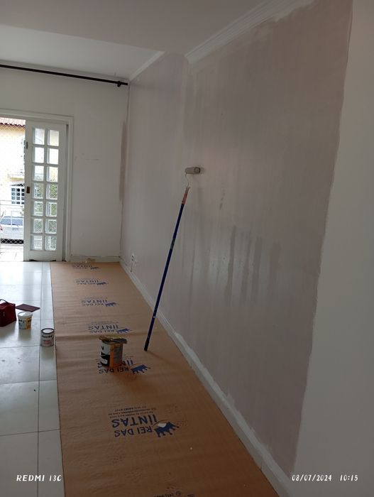 Pinturas em geral somente aos finais de semana