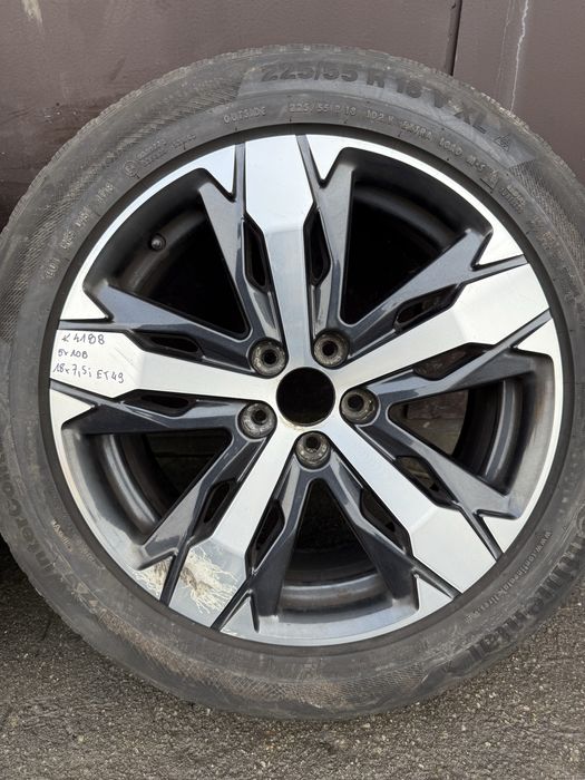 Felgi aluminiowe 5x108 18x7,5j et49 Peugeot Citroen Opel