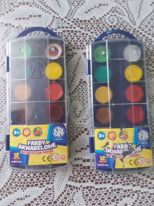 Farby akrylowe  2 szt