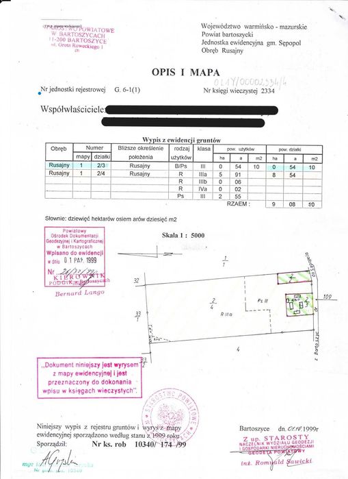 Sprzedam ,,Siedlisko,, Warmińsko-Mazurskie