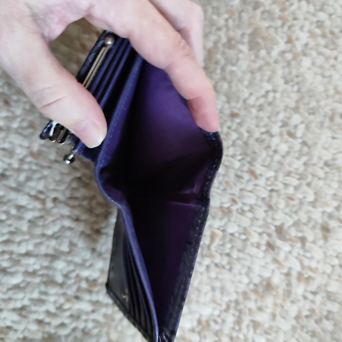 Portfel damski z ekoskóry