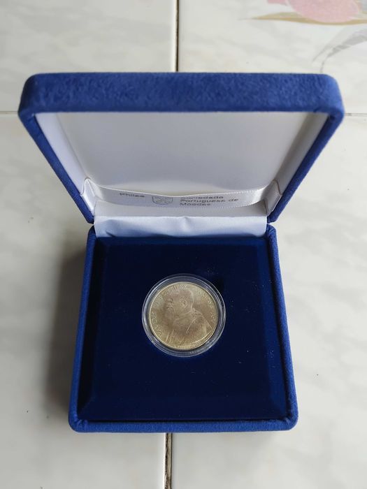 MOEDA EM PRATA DO VATICANO - PAULO VI - L. 500