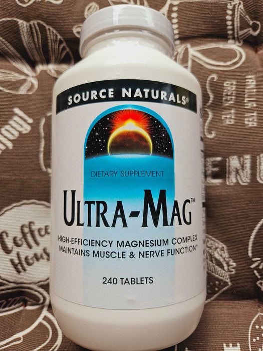 Source Naturals Ultra Mag Ультра маг магній В6 + новинка у капсулах