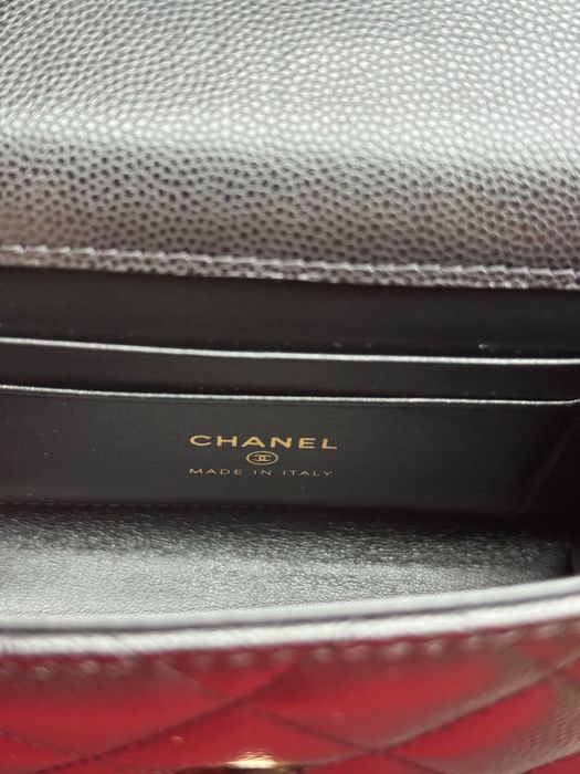 Сумка Chanel 23p top handle caviar handbag