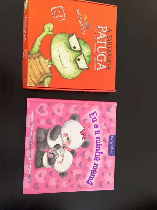 Conjunto 18 livros e jogos infantis para venda