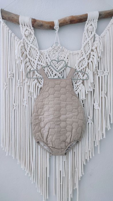 Zara rampers pikowany boho roz.80